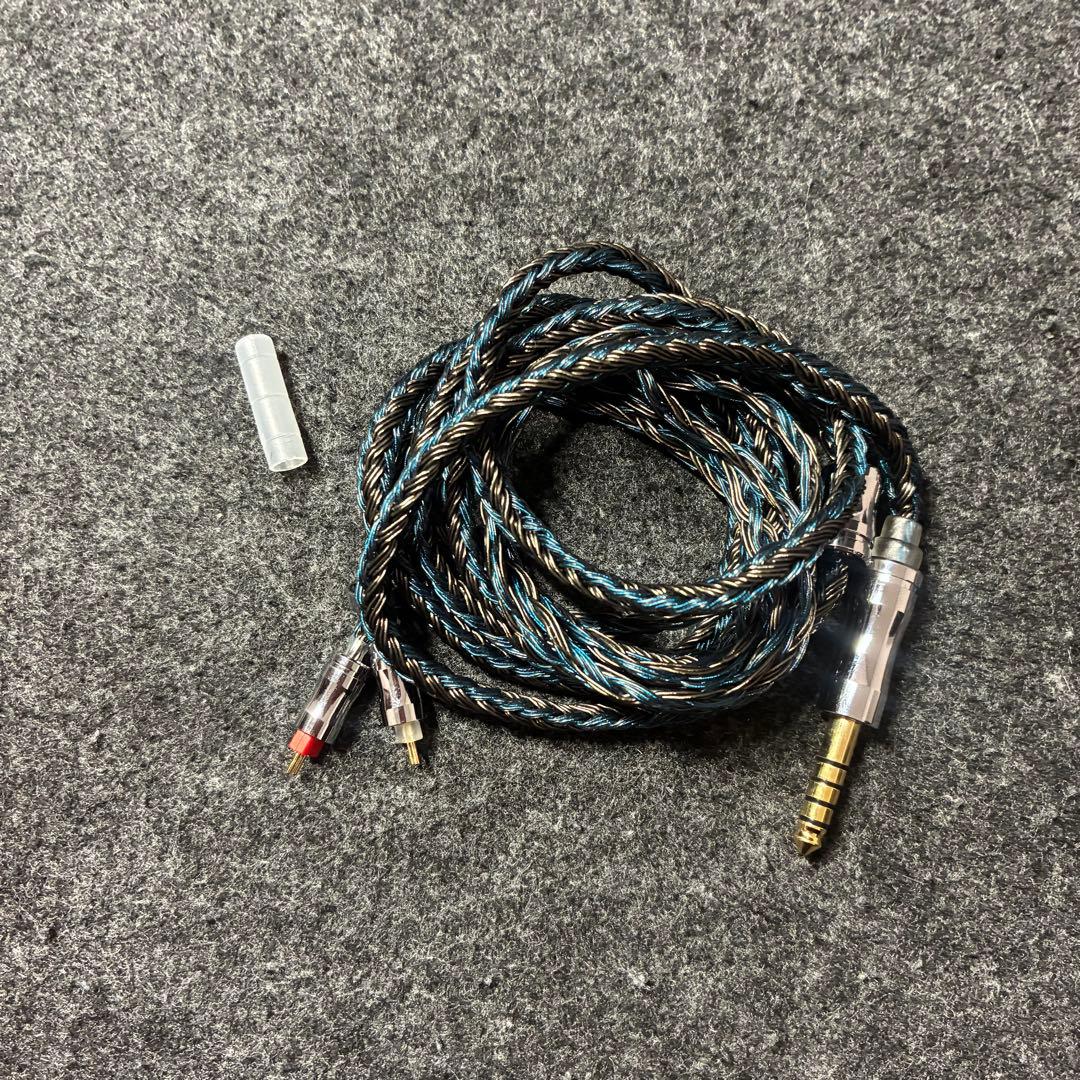 IKKO oh10 Obsidian 有線イヤホン　4.4mmリケーブルつき