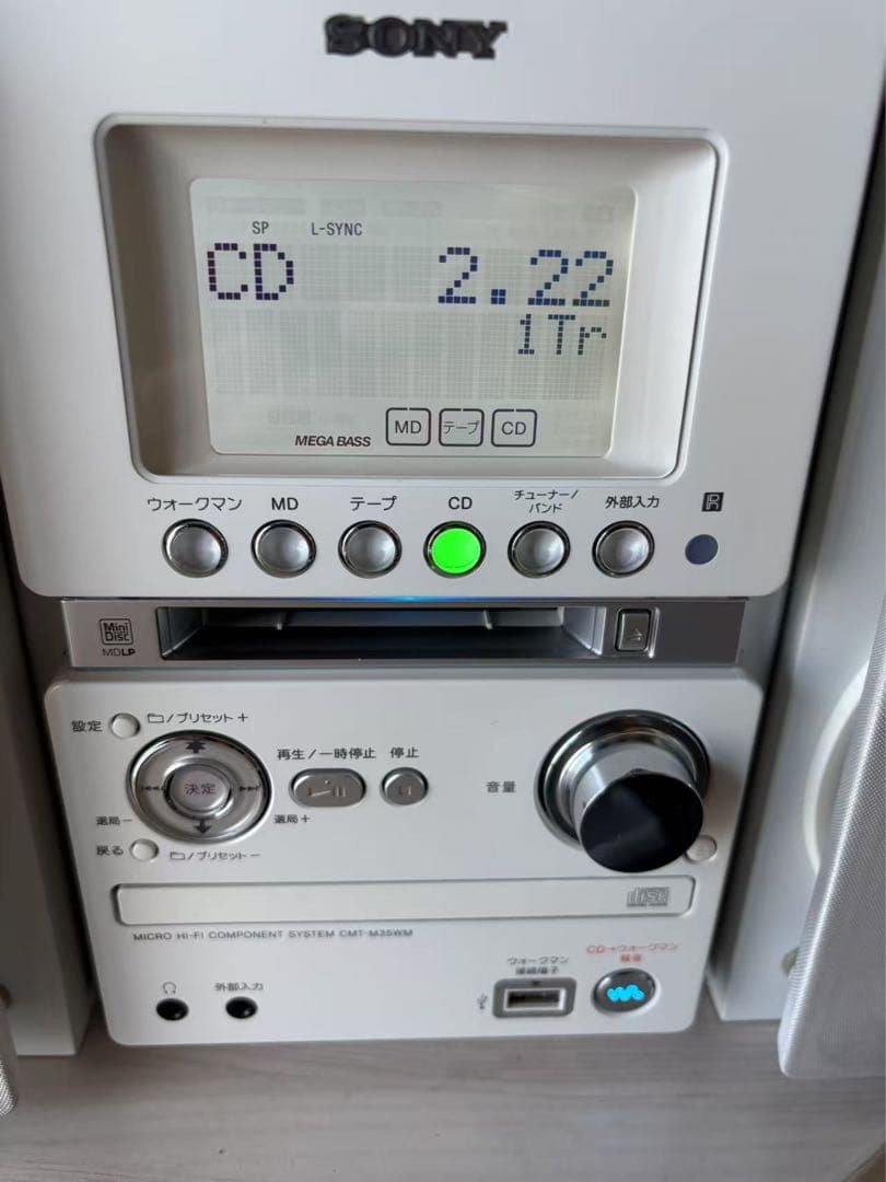 SONY ソニー コンポ HCD-M35WM