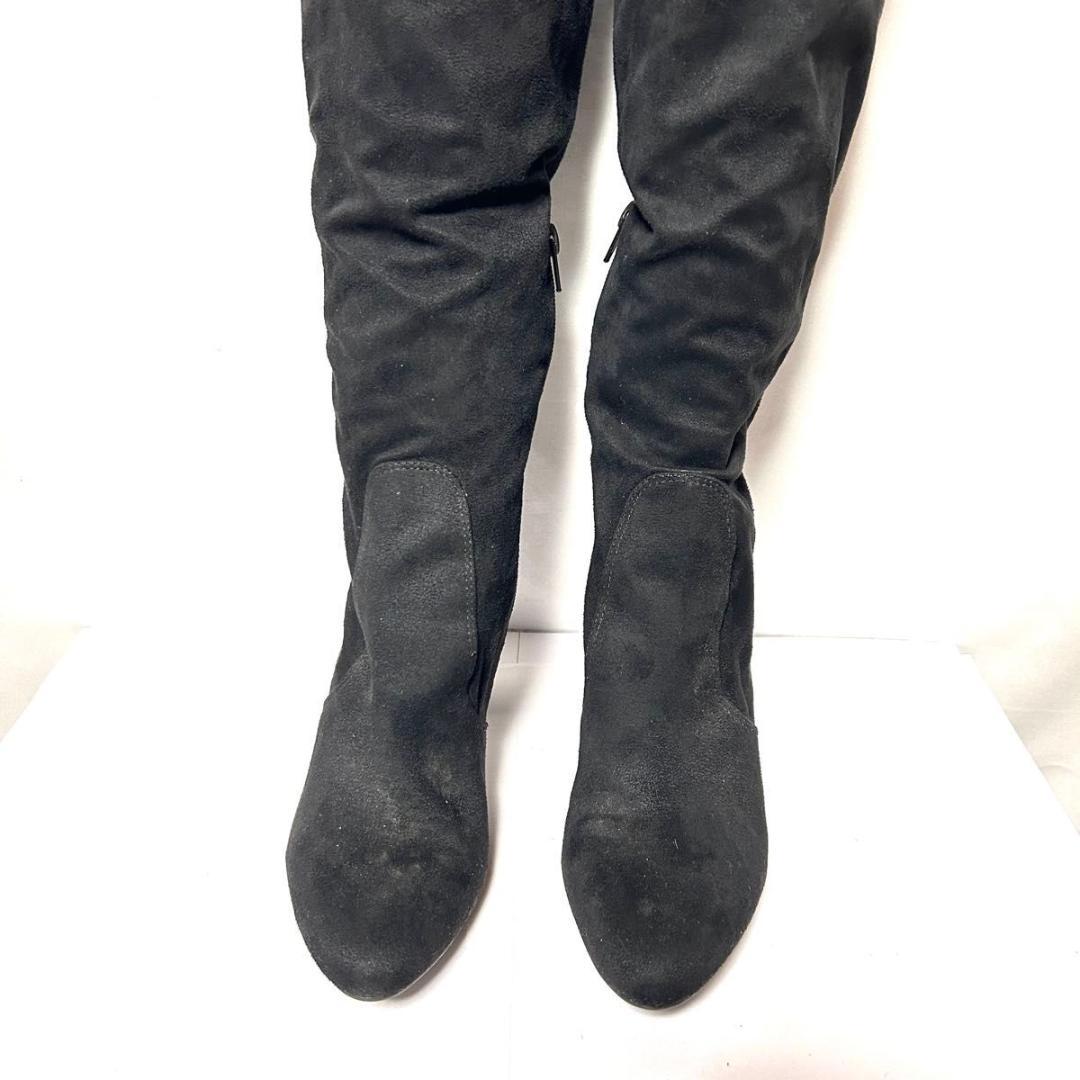 希少✨【UNISA】ウニサ クラシックオーバー二ーブーツ ニーハイ 26.5cm