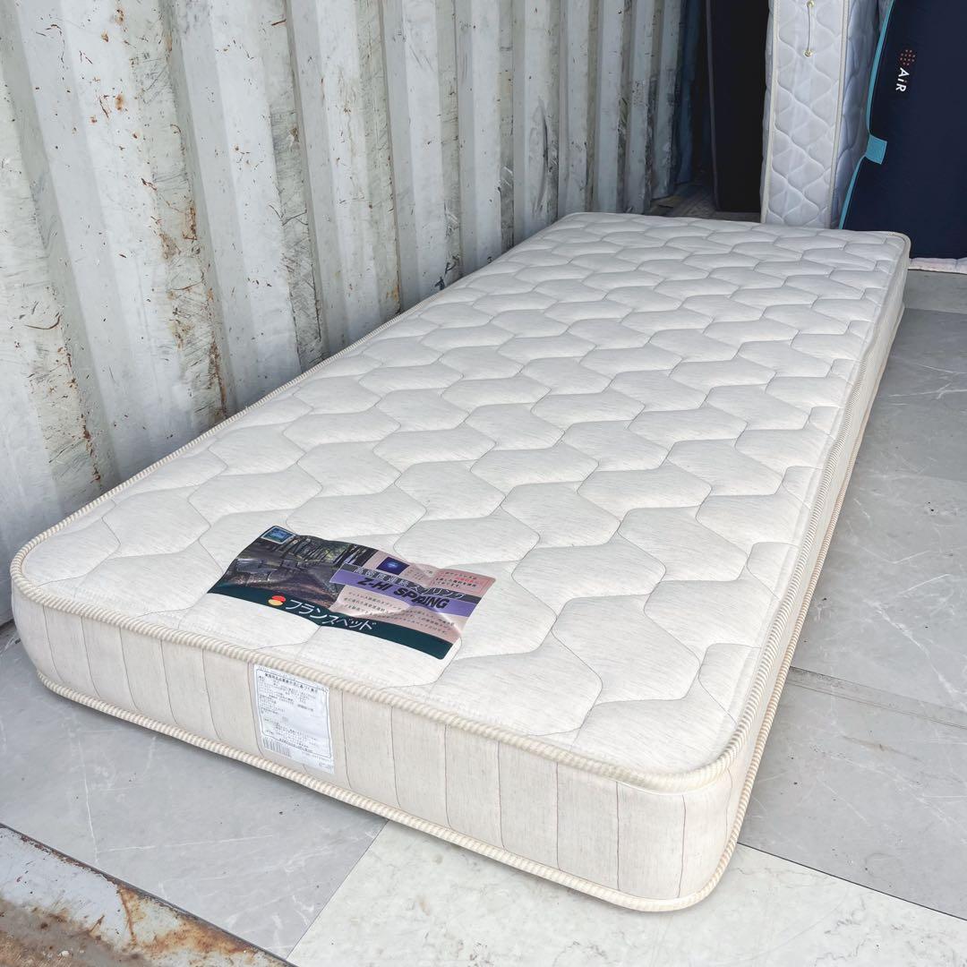 取付無料！フランスベッド 快眠 スプリングマットレス セミシングル✨