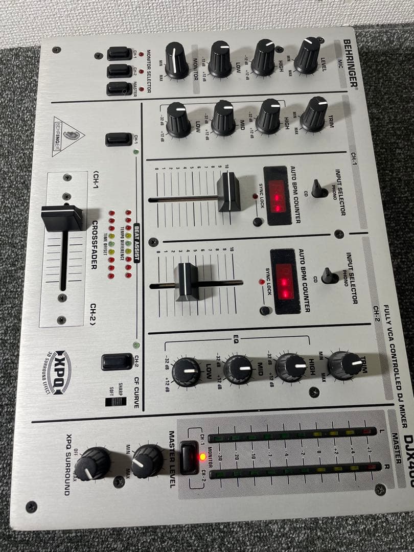 【BEHRINGER】ベリンガー DJミキサー DJX400
