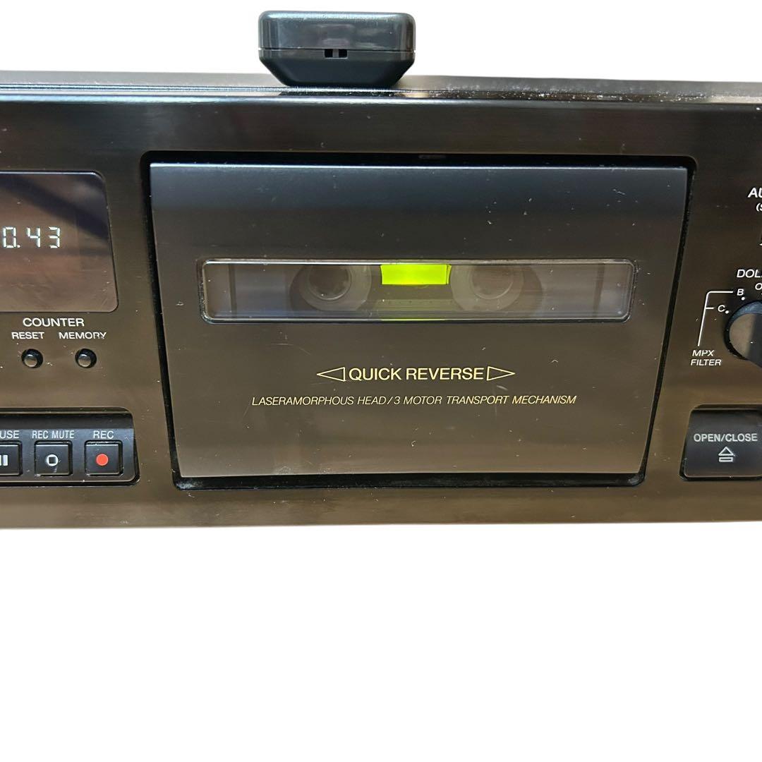 動作確認済 SONY カセットデッキ TCーRX1000T