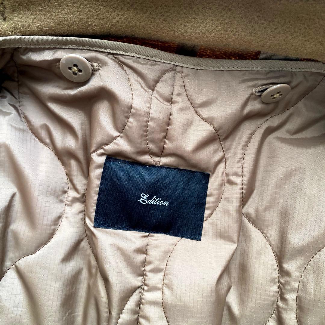 トゥモローランド Edition 3WAYモッズコート ウール ベージュ　M