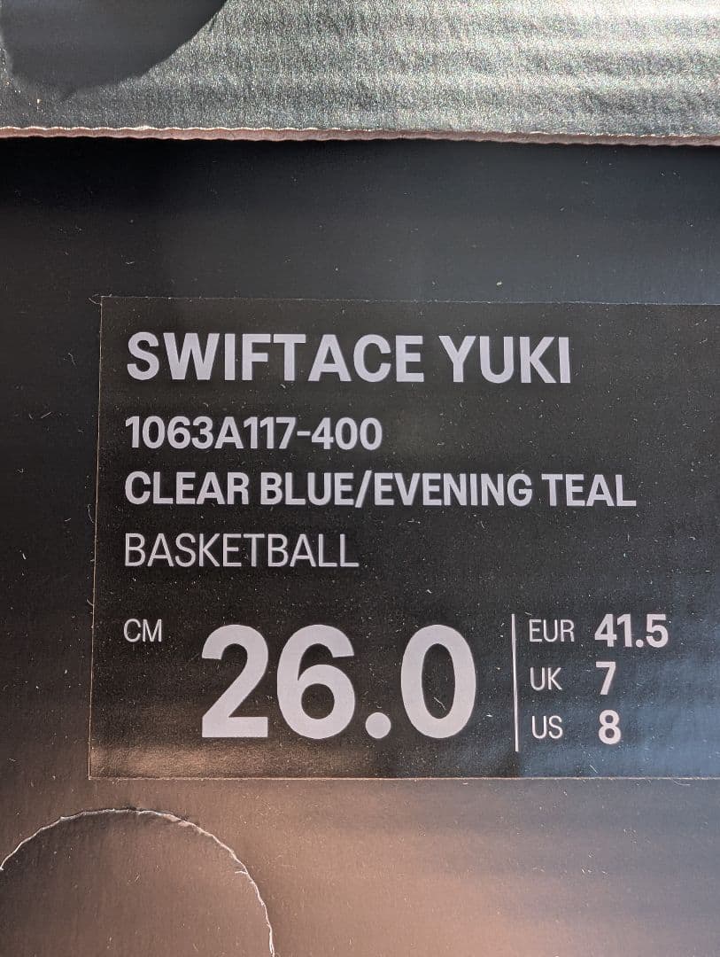 ASICS SWIFTACE YUKI 26.0　スイフトエース　アシックス