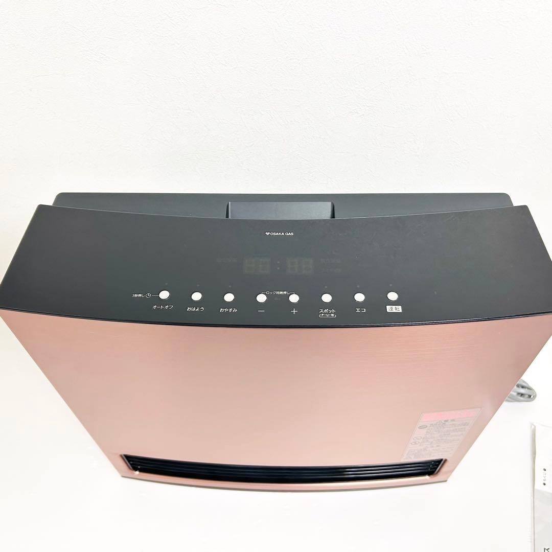 21年製 NORITZ 都市ガス用 ガスファンヒーター GFH-4006D