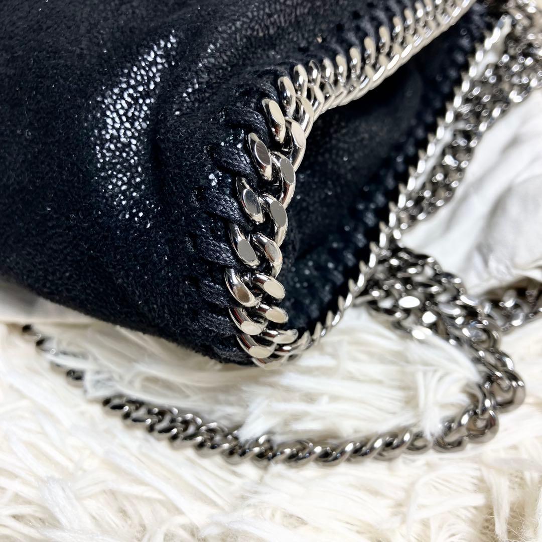 【新品同様】 ステラマッカートニー ファベラ ミニ2way エコレザー チェーン