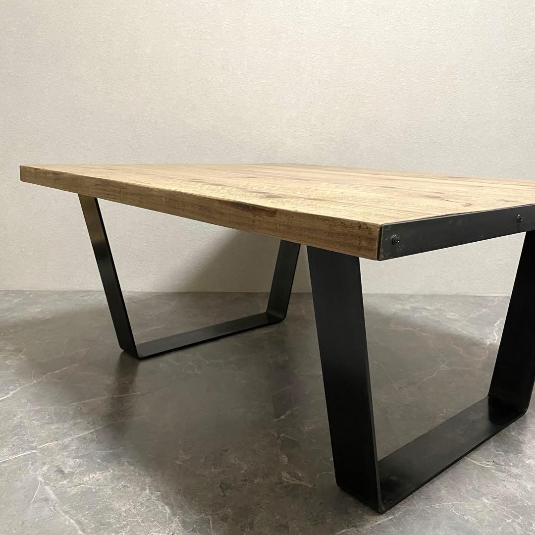 Dichoromic ディコトミック ローダーレッグ　ローテーブル 無垢古材