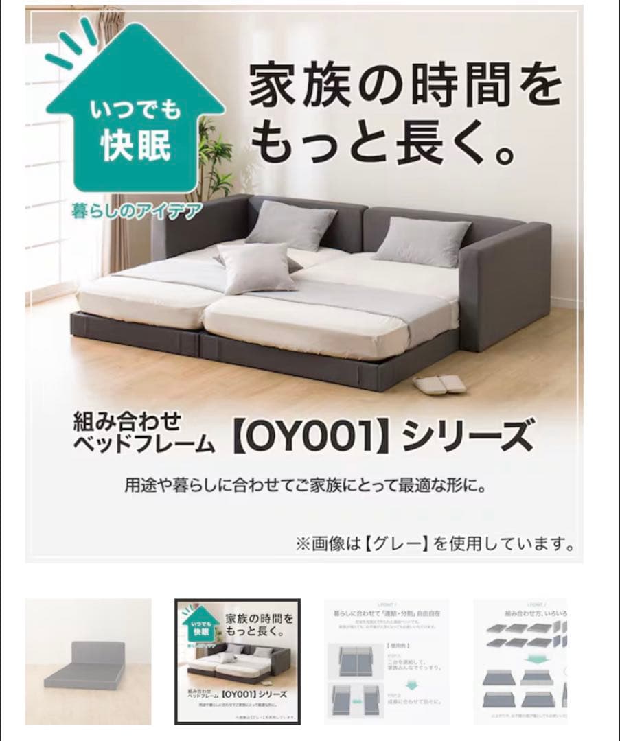 ハイフィールドさん専用★セミダブルフレーム×2 アーム×2