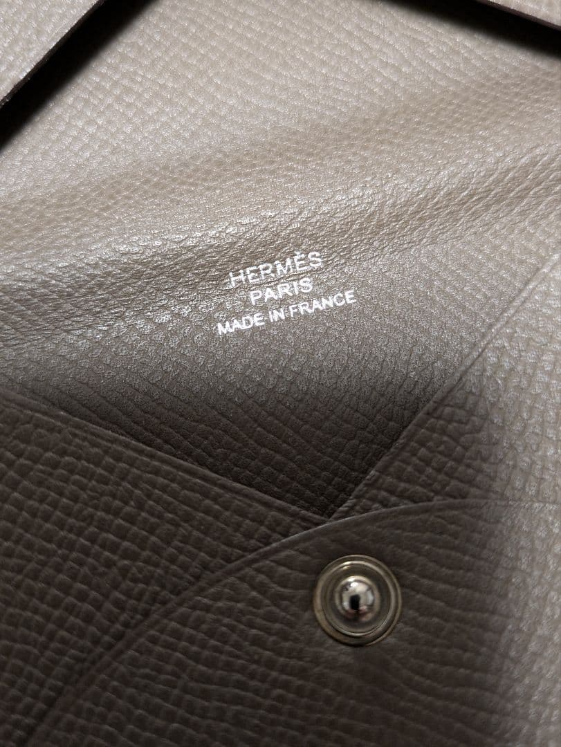 HERMES エルメス カルヴィ カードケース