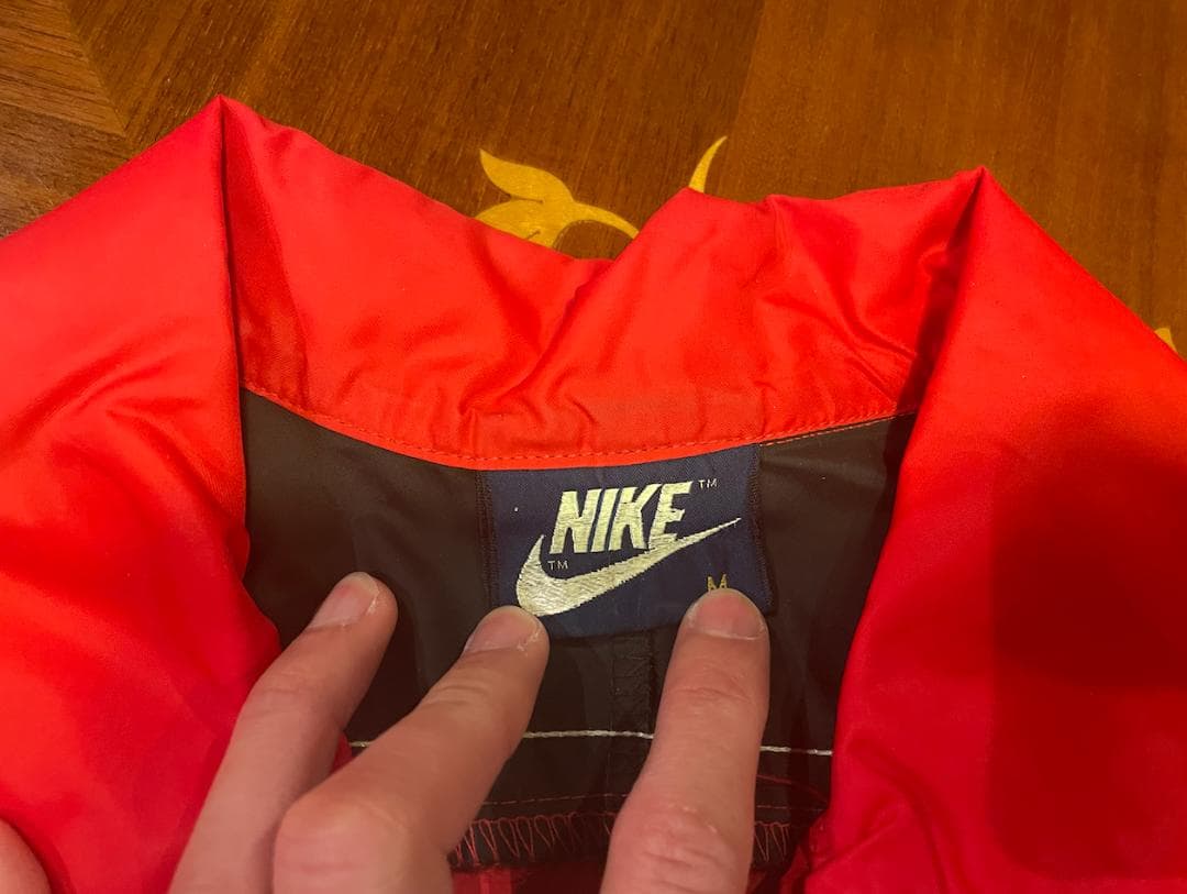 【ヴィンテージ】メイドインUSA・NIKE・プルオーバーナイロンジャケット