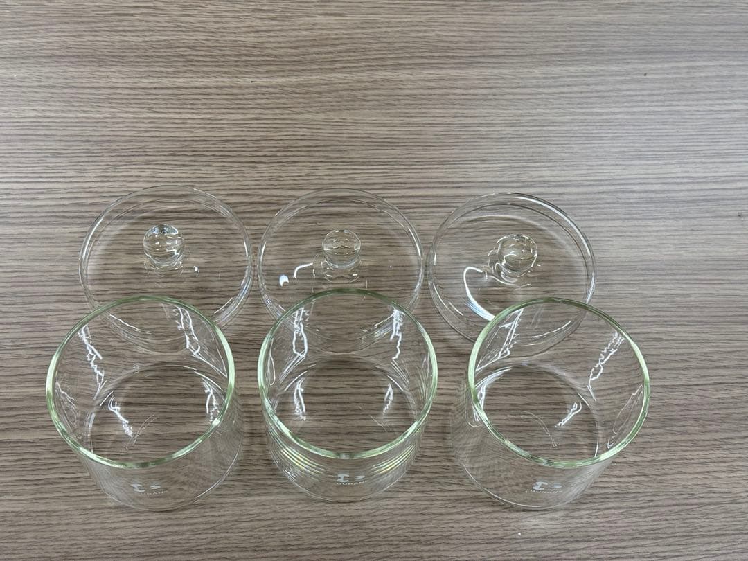 DURAN® デュラン ガラス製 保存瓶 蓋付き 500ml 3個セット