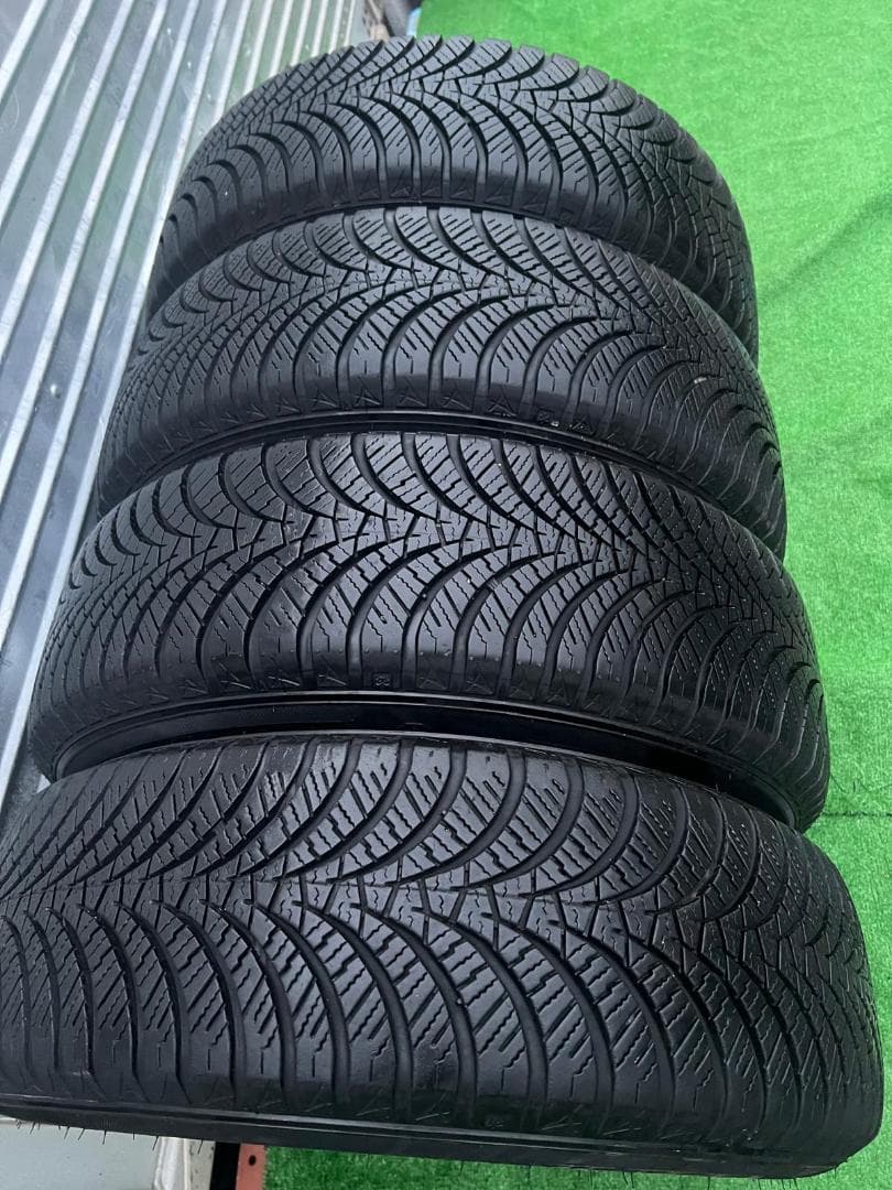 WEDS15x6J ホイールとオールシーズンタイヤ195/65R15 4本セット