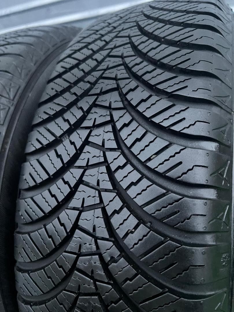 WEDS15x6J ホイールとオールシーズンタイヤ195/65R15 4本セット