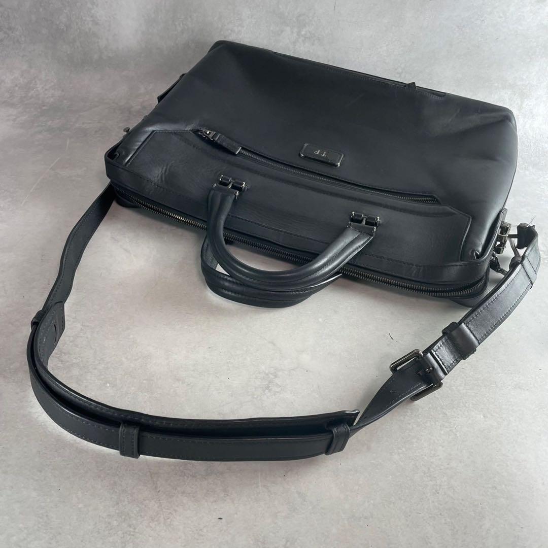 【近年モデル】トゥミ アシュトン ビジネスバッグ 2way A4可 レザー 黒