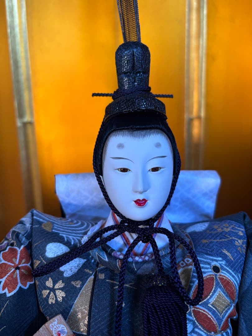 千鶴作　桃山　十二単雛人形