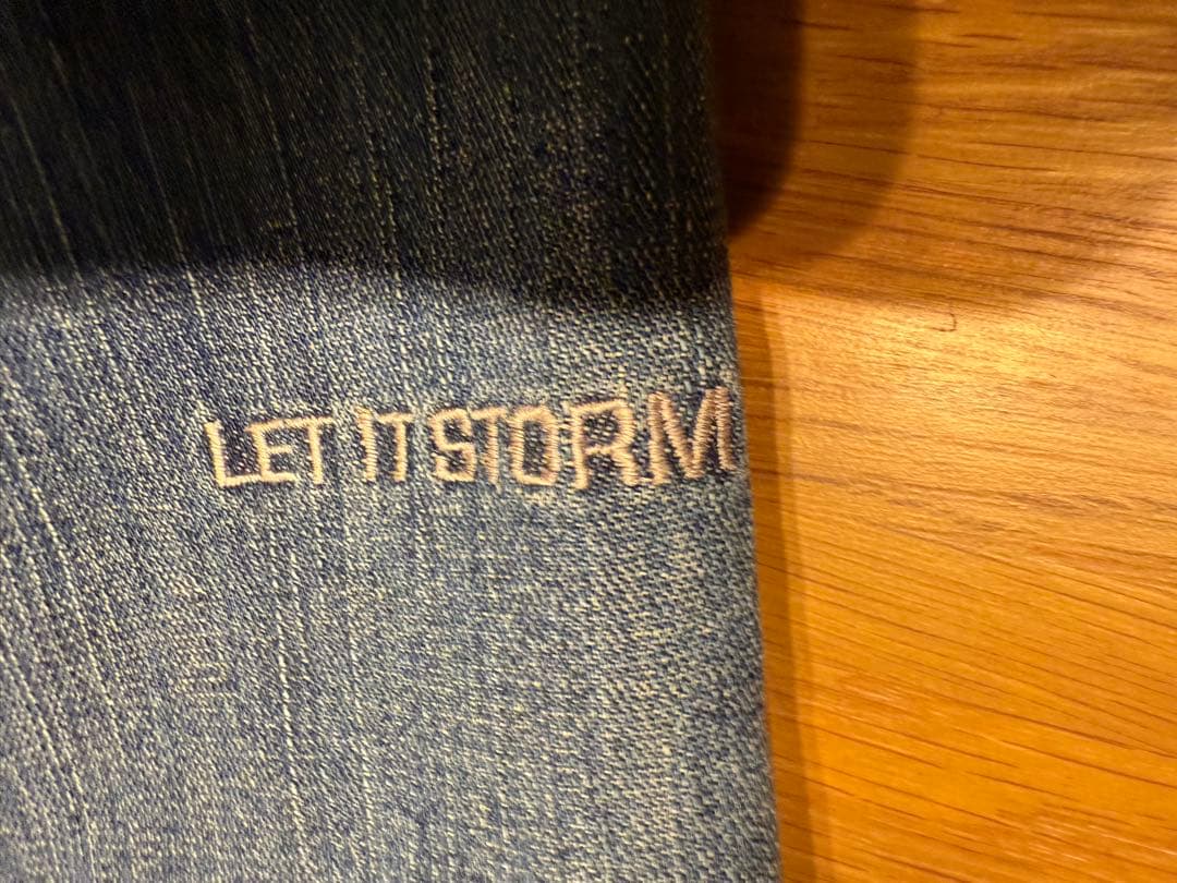 ボルコムVOLCOMオールド加工 デニム フレアパンツ スノーボードパンツ