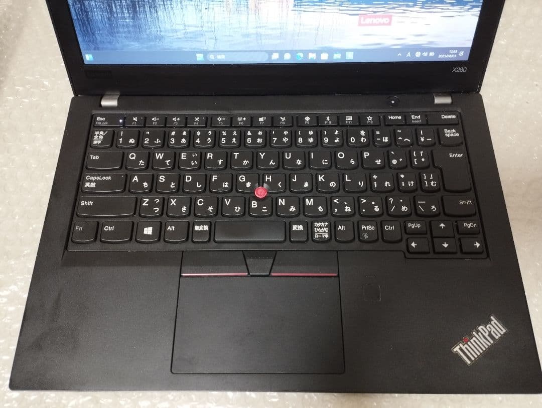 ThinkPad x280 （第八世代CPU/Windows11Pro）