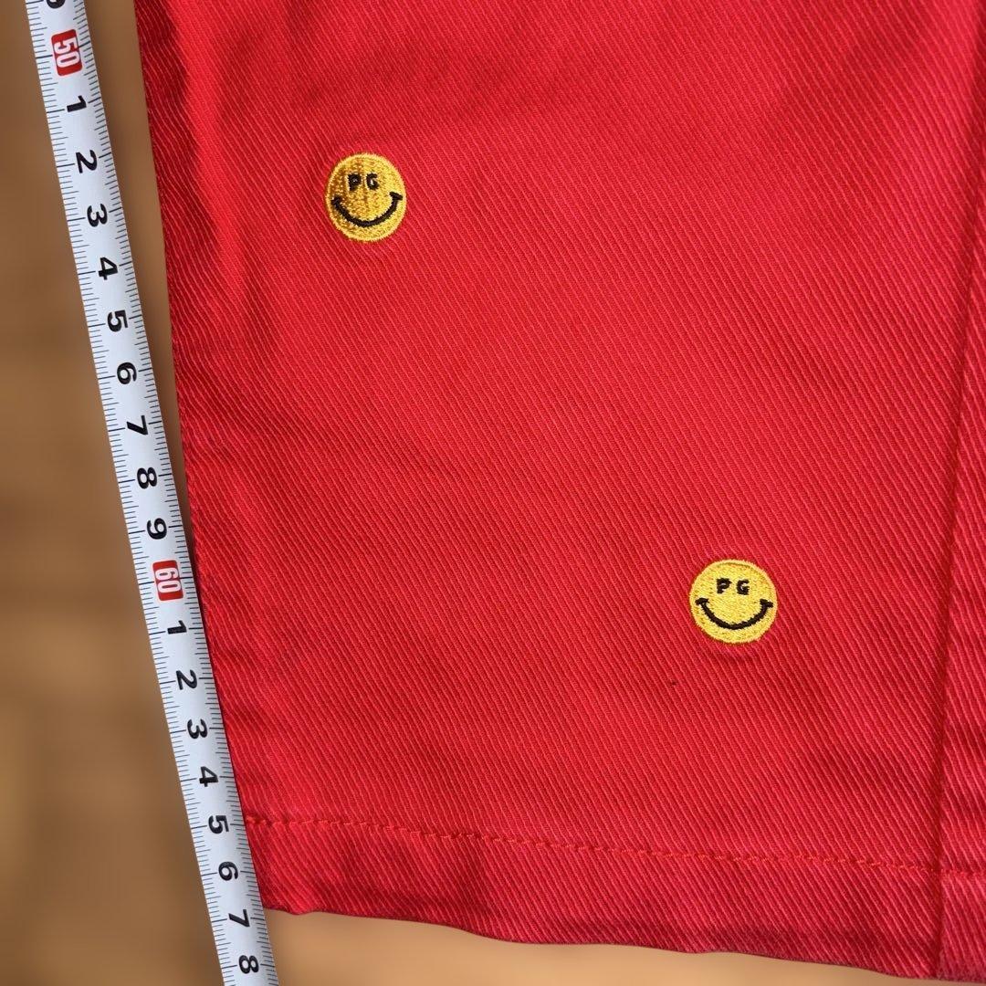 PEARLY GATES スマイリーフェイスパンツ サイズ3 ニコちゃん