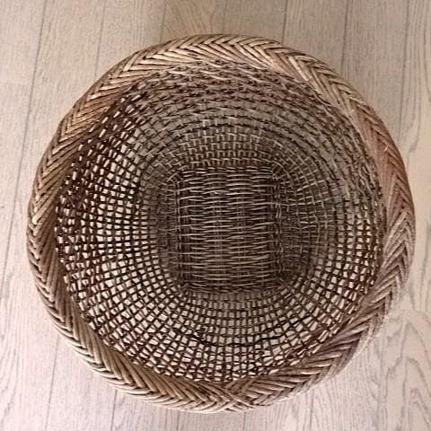 新品 あけびかご 中川原信一 光原社