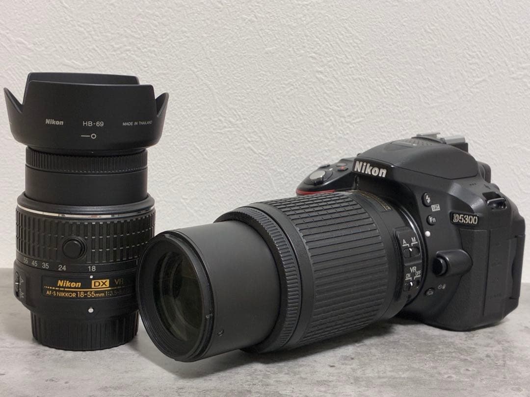⭐️美品⭐️ニコン Nikon D5300 & ダブルズームレンズキット