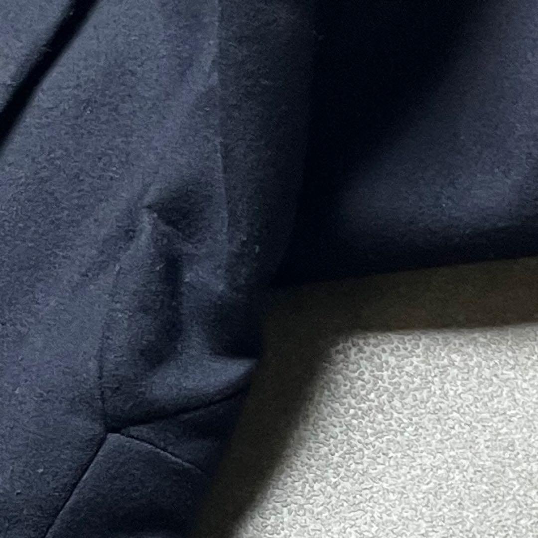 【美品✨金ボタン/丸襟】J&M DAVIDSONダブルブレスト ロングコート