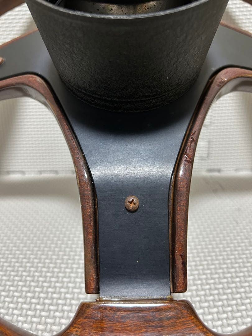 NARDI ナルディ ウッド ステアリング ハンドル 直径約36cm