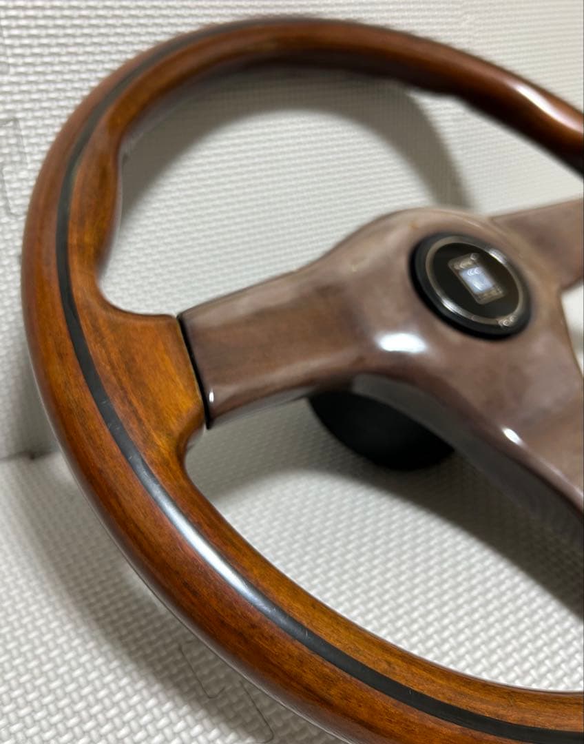 NARDI ナルディ ウッド ステアリング ハンドル 直径約36cm