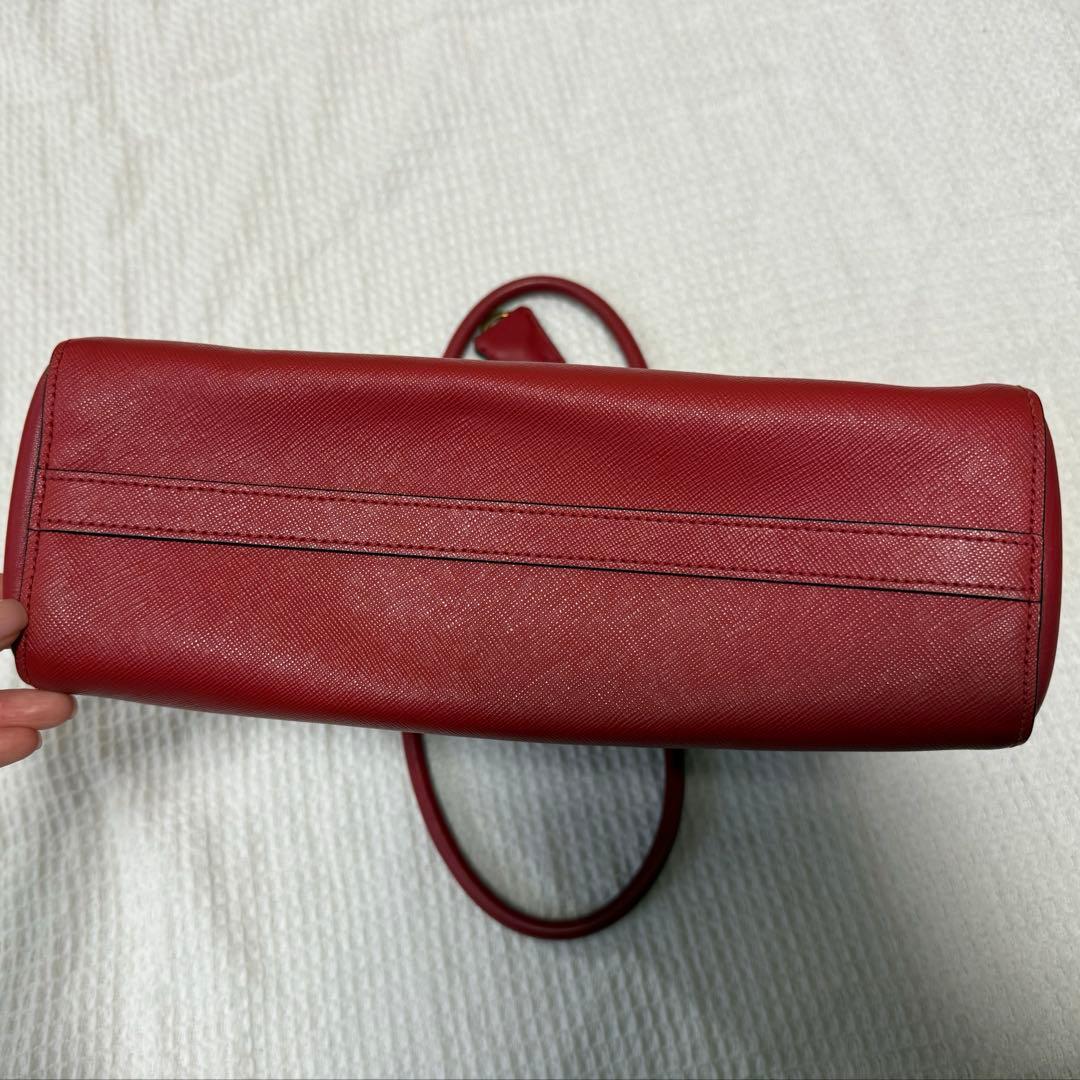 SAFFIANO 2wayハンドバック(傷汚れあり)