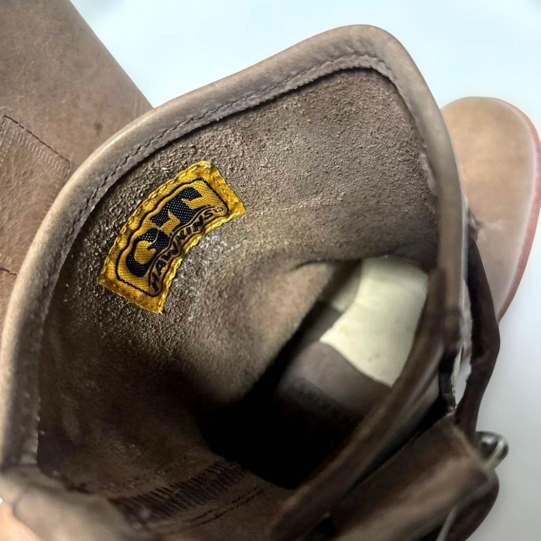 新品GT HAWKINS エンジニアブーツ／ホーキンス タン ベージュ ヌバック