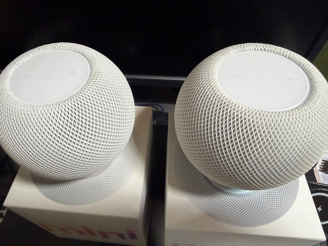 中古美品 Pod mini 2台セット Apple ホームポッド