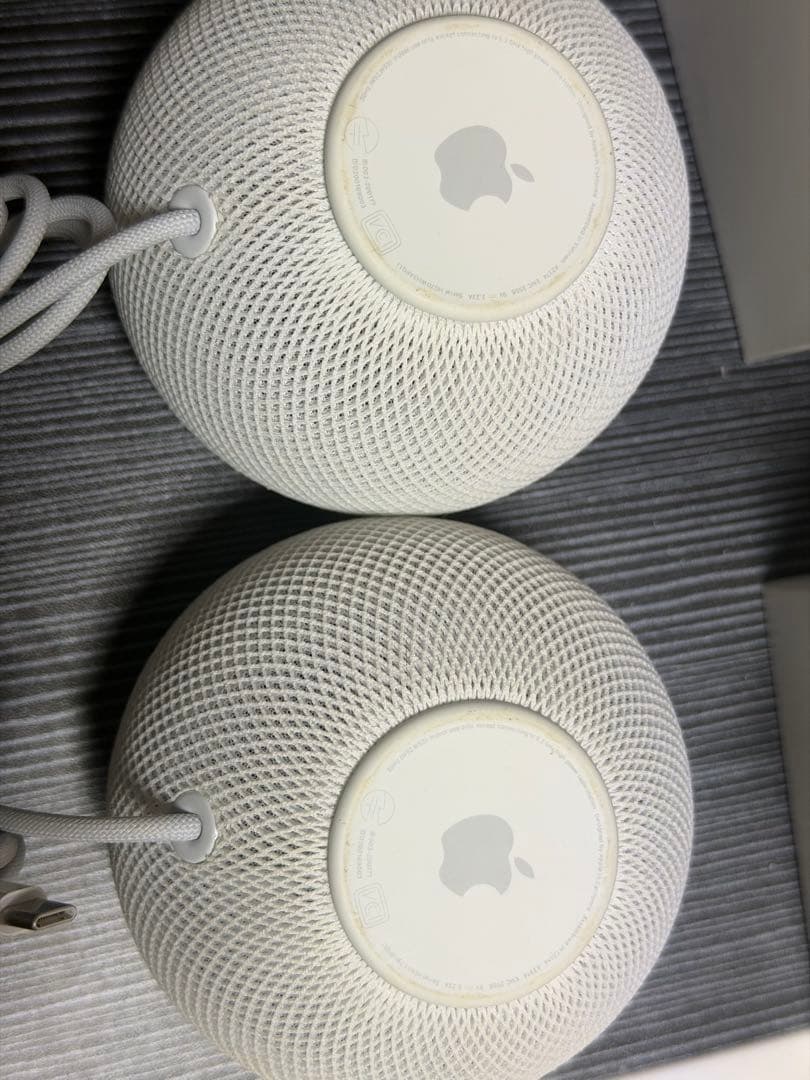 中古美品 Pod mini 2台セット Apple ホームポッド