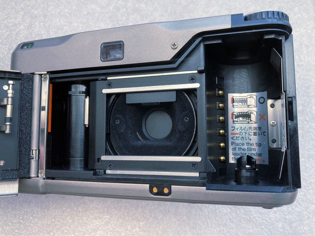 【AF・MF問題なし】CONTAX T2 チタンシルバー