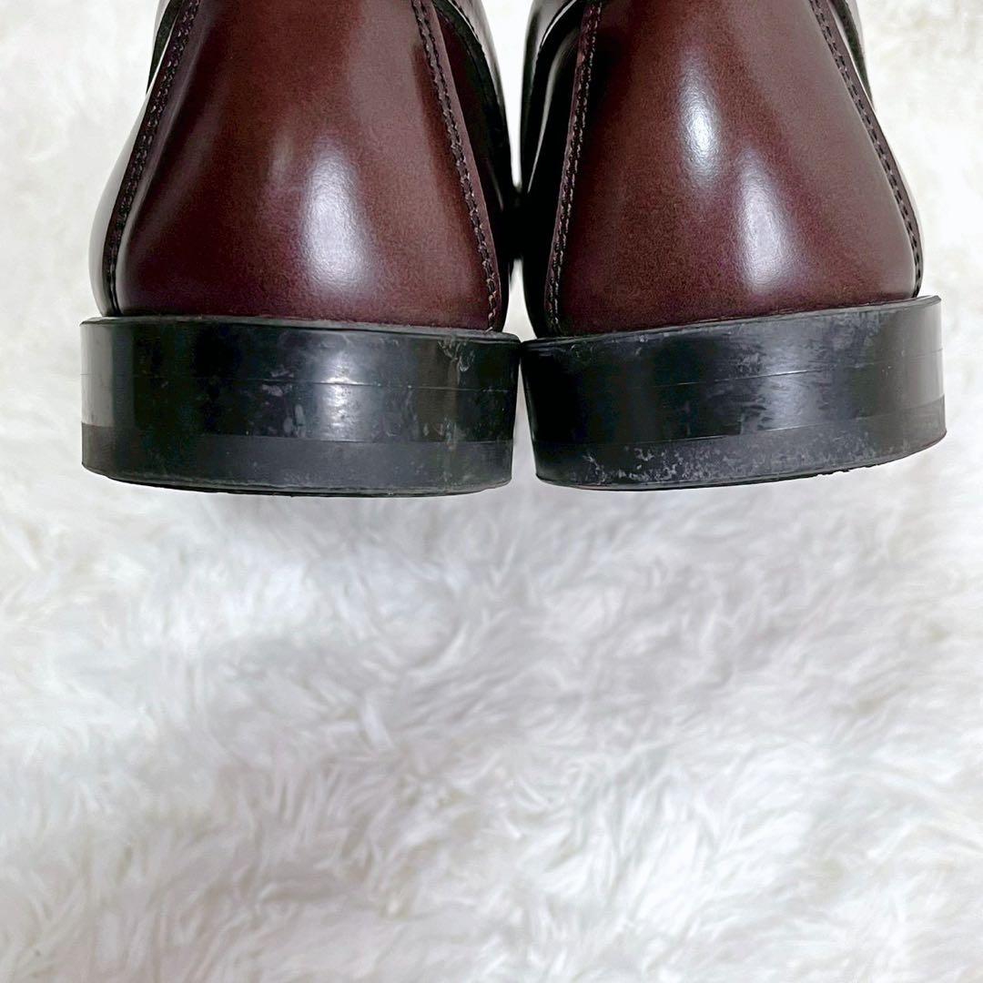 未使用級 HARUTA タッセルローファー 907 ブラウン 26 ハルタ