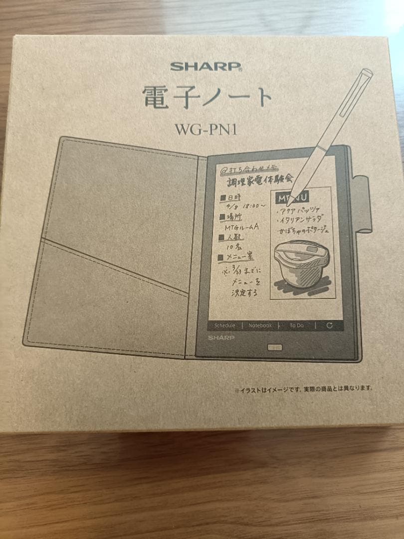 SHARP　WG-PN1　電子ノート