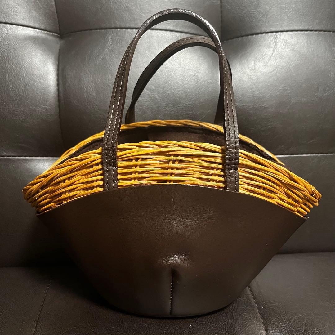 美品　バグマティ　かごバッグ