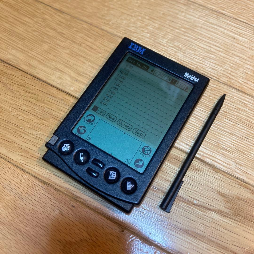 廃盤 IBM 初代 WorkPad ワークパッド PDA レトロ アメリカ製