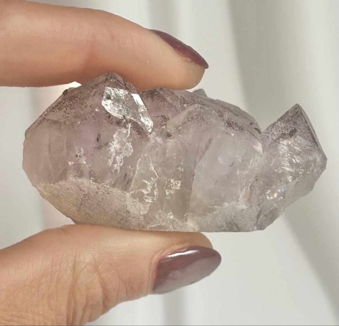 《希少・高品質・全結晶ファントム》メイグー産 花園アメジスト　レピドクロサイト