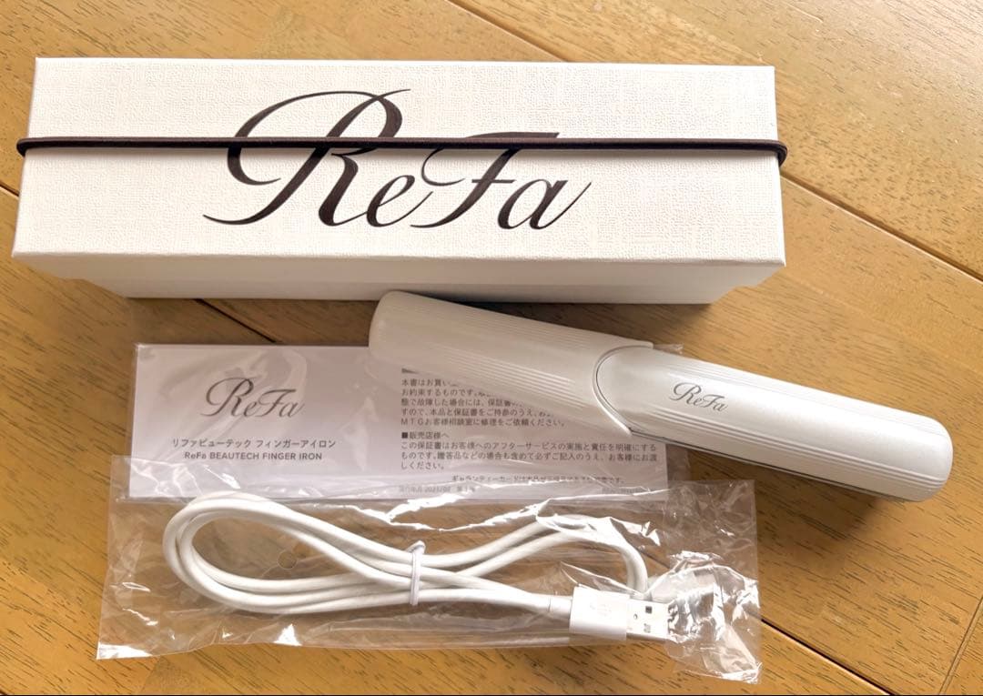 【15日まで値下げ出品】ReFaリファ ビューティックフィンガーアイロン