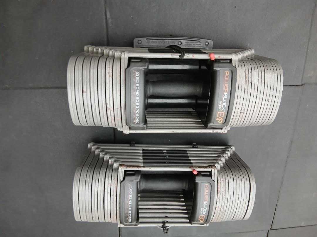 可変式ダンベル パワーブロック PowerBlockSP EXP90LB ②1個