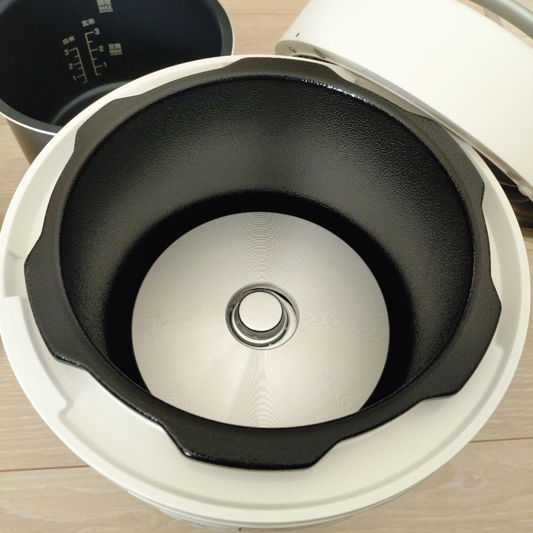 【はるか】siroca 電気圧力鍋 SP-2DF231 ホワイト