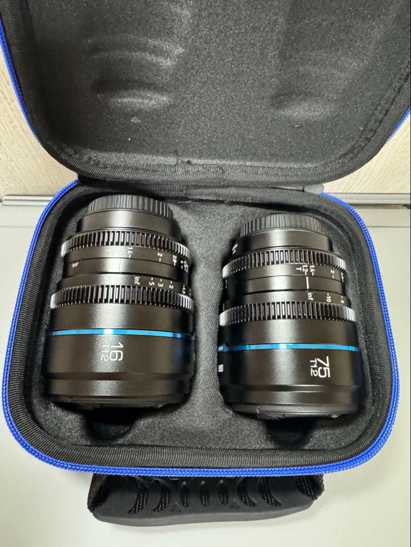 SIRUI Night Walker Ꭲ1.2 16mm&75mmセット