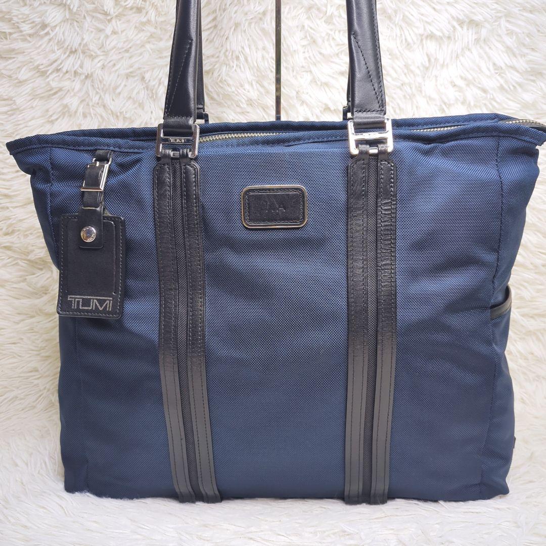 良品✨トゥミ ジャーヴィス ビジネスバッグ ネイビー A4可 68414NYDE