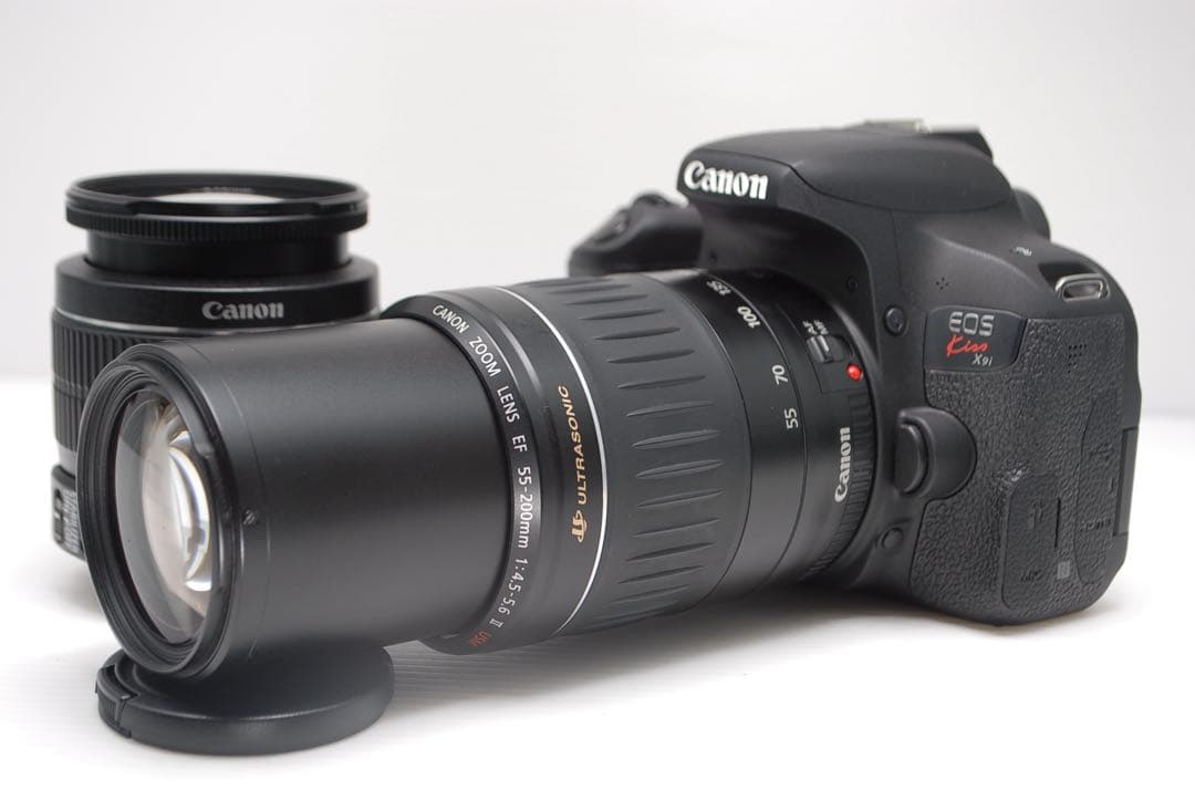 ⭐️スマホ簡単転送⭐️Canon kiss X9i ダブルレンズセット 美品 破格