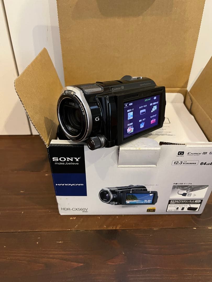 SONY HDR-CX560V ハンディカム 本体