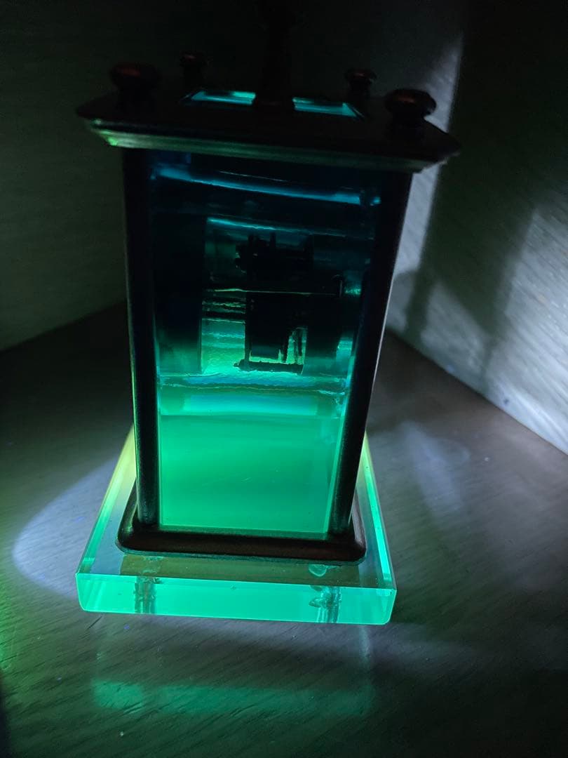 精工舎　ガラス時計　OH済品　オーシャンブルー　ジャンク扱い出品