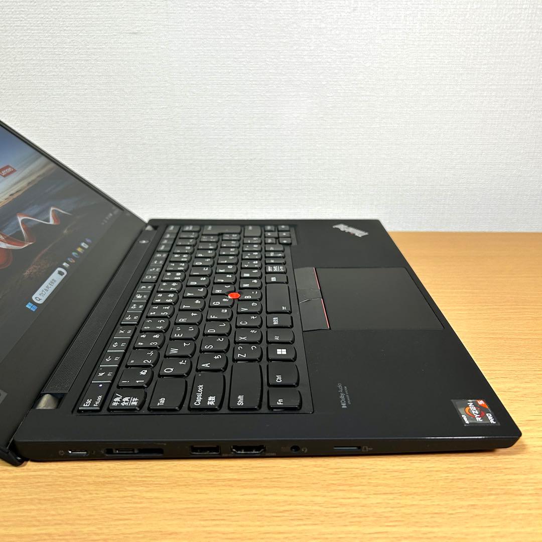 Lenovo ThinkPad T14 Gen2 Ryzen5 16GB 14型