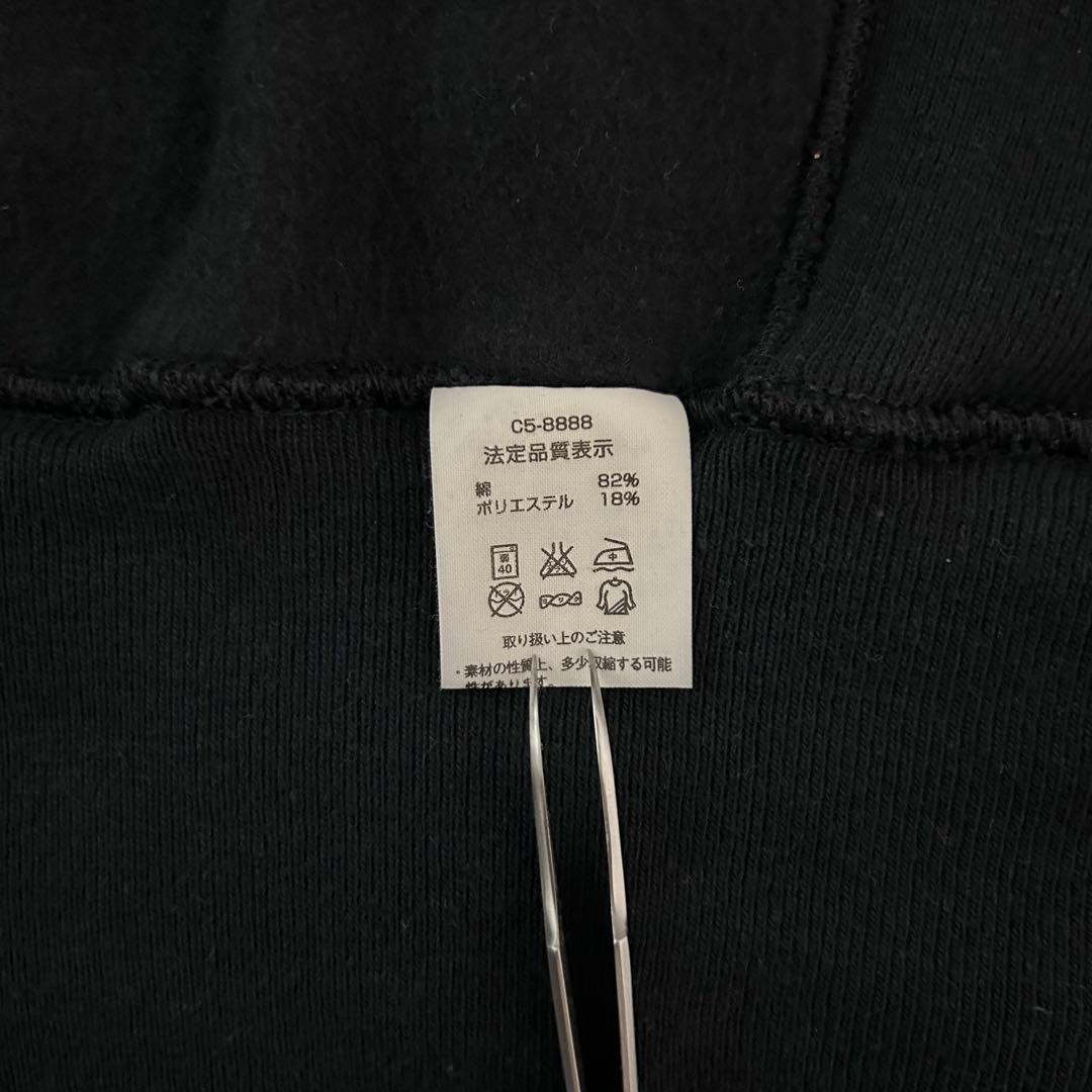 デッドストック 00s Champion リバースウィーブ 目無し ブラック M