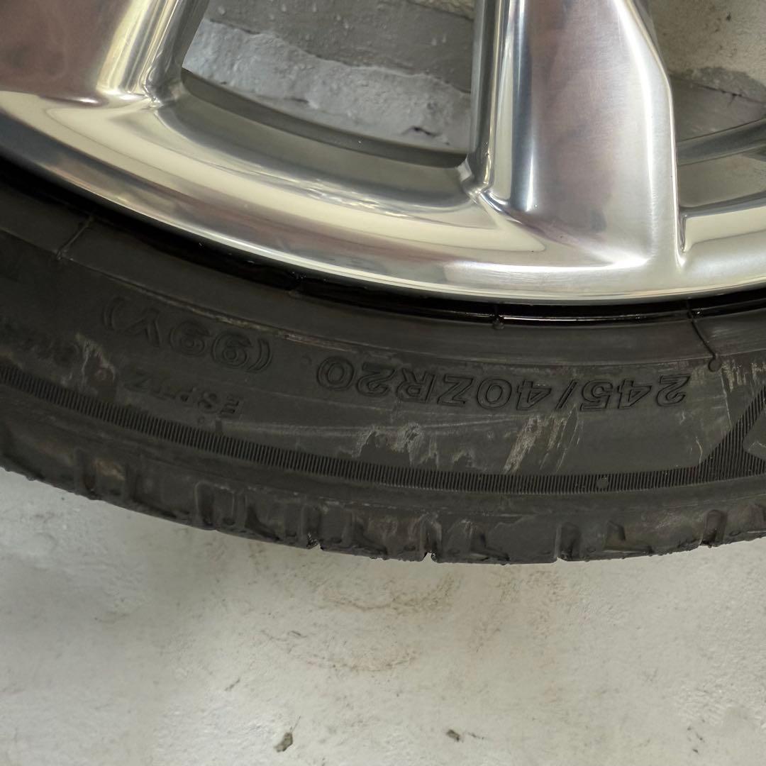 美品 BMW20インチ オプションホイール（タイヤ付き）