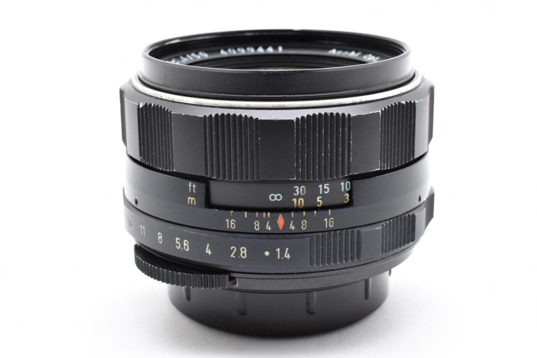 【黄変なし】Super Takumar 50mm F1.4 フード付 C112