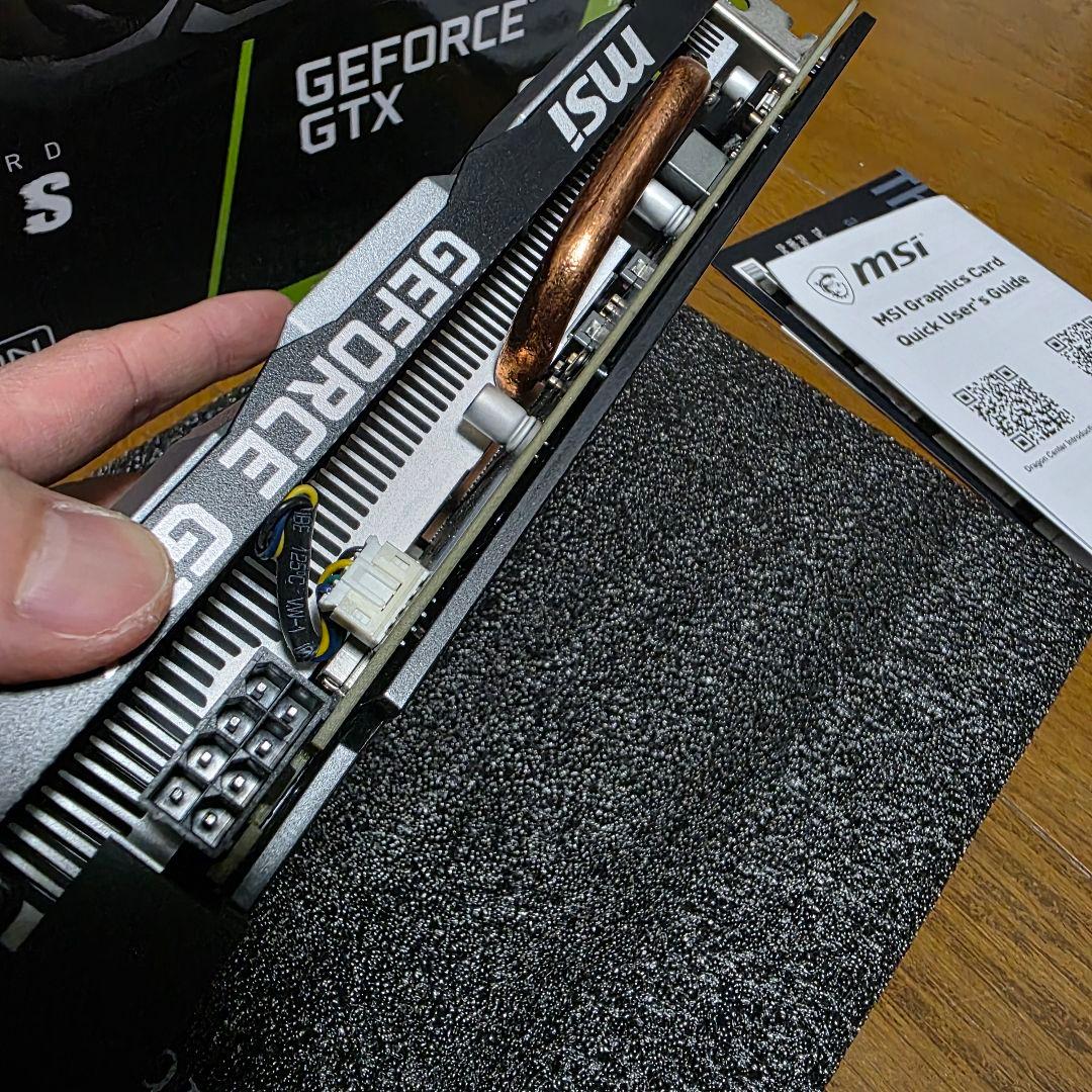 グラフィックボード・グラボ・ビデオカード MSI GeForce GTX1660Ti VENTUS XS 6G OC